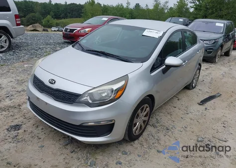 2016 Kia Rio Lx из США, поврежденный, VIN KNADM4A36G6564861